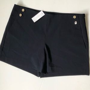 NWT Ann Taylor Size 6 Black Dressy Sailor Shorts